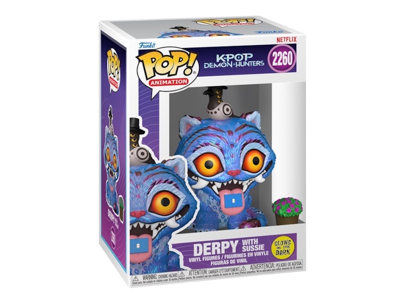 Funko Pop! Animation K-Pop Demon Hunters Derpy with Sussie (Glow) Figure #2260