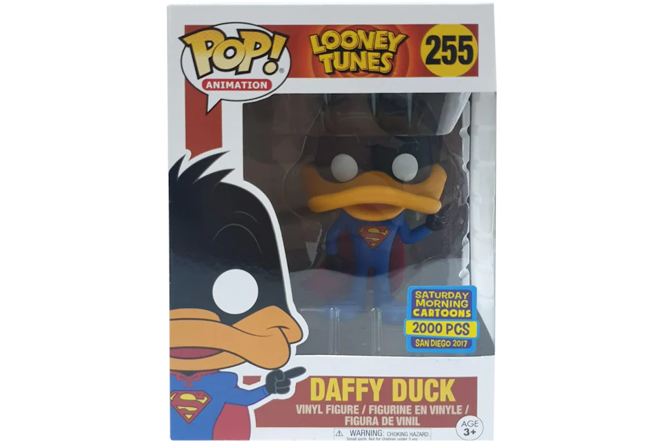 Funko Pop! Animation Looney Tunes Daffy Duck Saturday Morning Cartoons Figure #255
