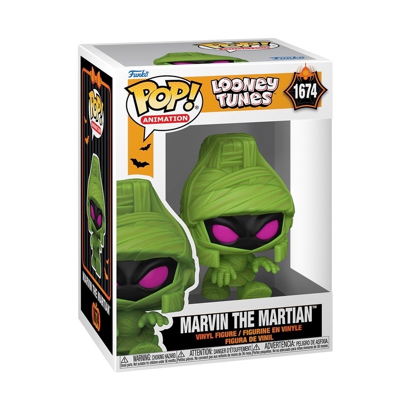 Funko Pop! Animation: Looney Tunes Marvin The Martian (Mummy) Figure #1674