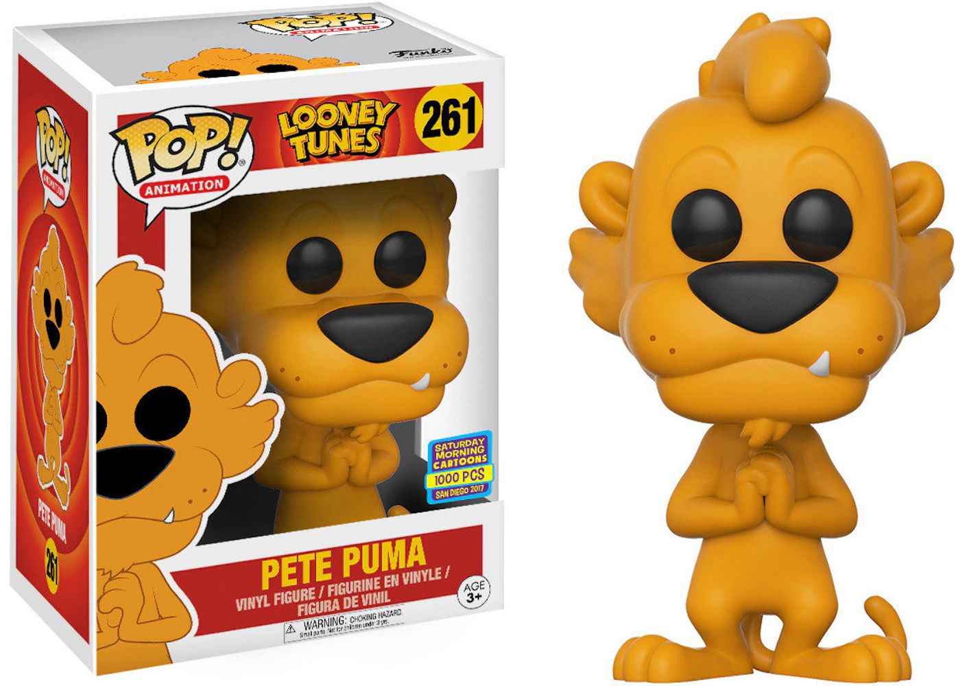 Funko Pop! Animation Tunes Pete Puma SDCC Figure - US
