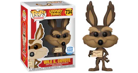Funko Pop! Animation Looney Tunes Wile E. Coyote Funko Shop Exclusive Figure #734
