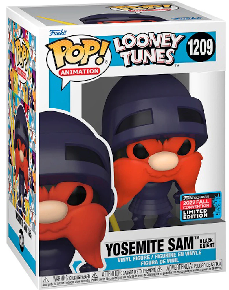Funko Pop! Animation Looney Tunes Yosemite Sam as Black Knight 2022 Fall  Convention Exclusive Figure #1209 - US