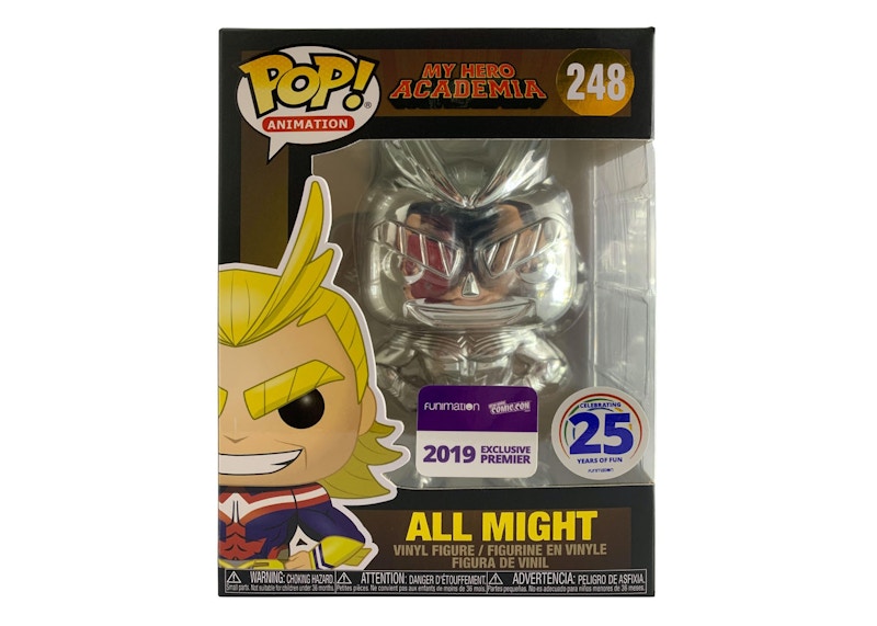 Chrome all might on sale funko pop