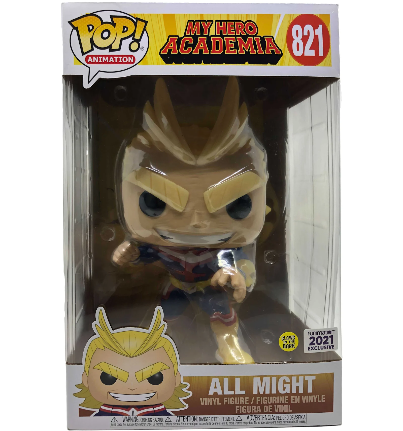 Funimation all might hot sale pop