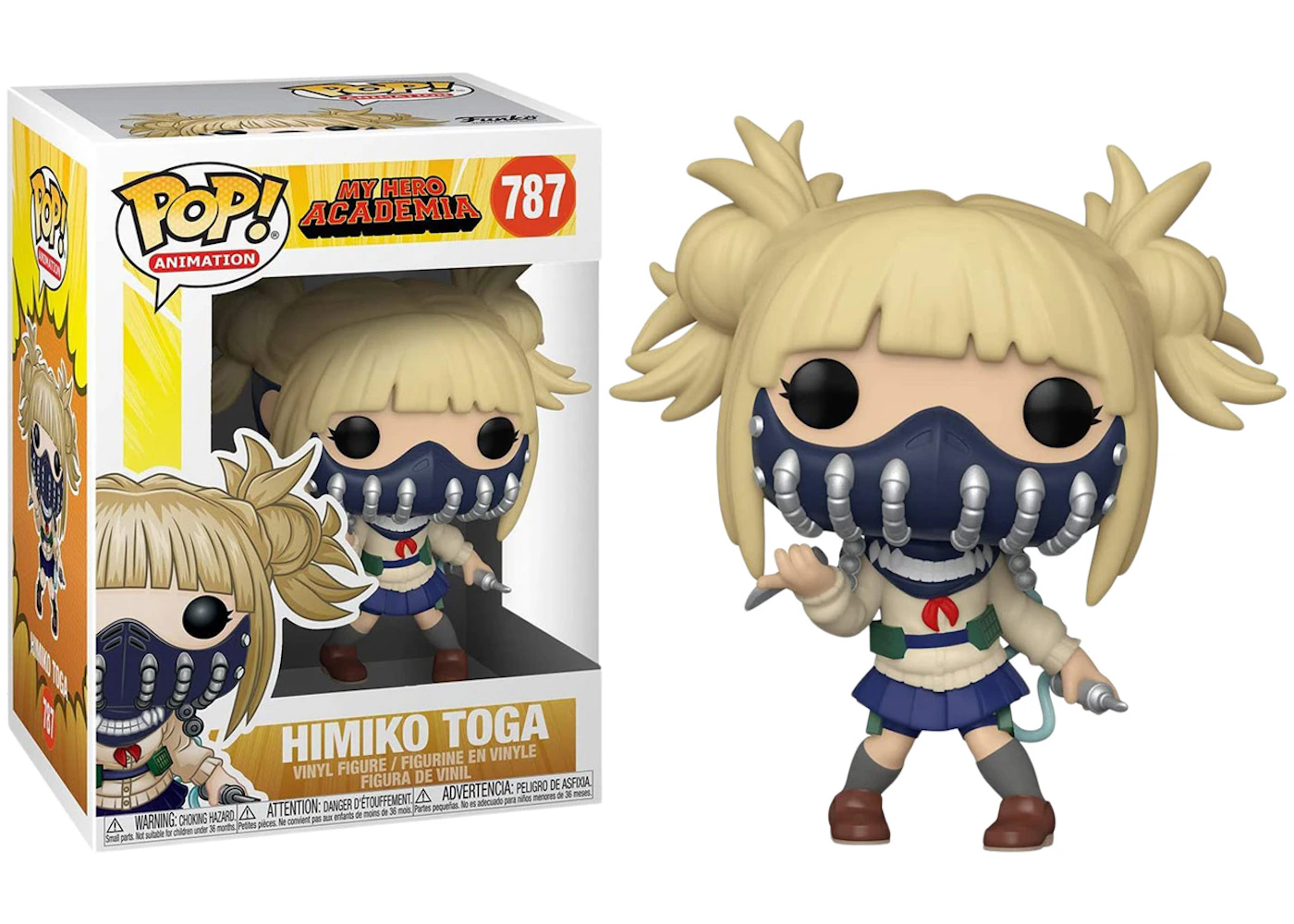 Funko Pop! Animation My Hero Academia Himiko Toga with Face Cover