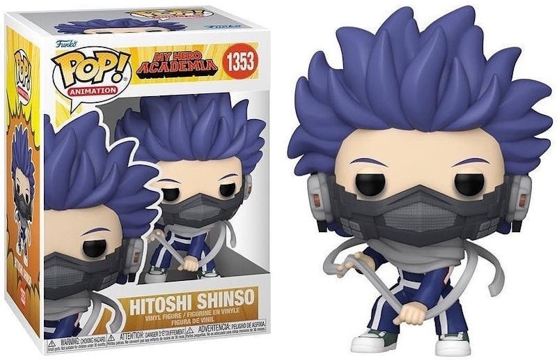 Funko Pop! Animation: My Hero Academia Hitoshi Shinso Figure #1353