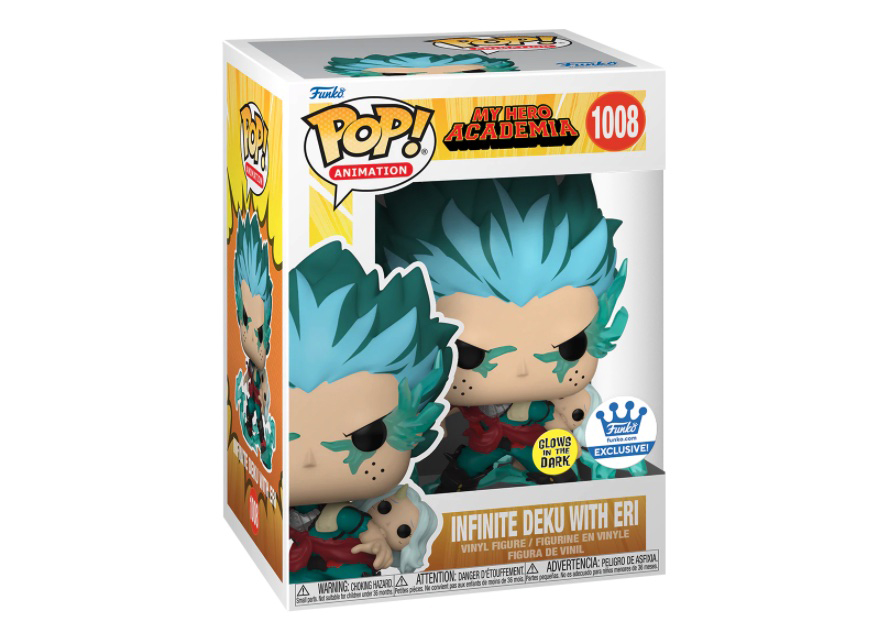 Funko Pop! Animation My Hero Academia Infinite Deku With Eri GITD Funko  Shop Exclusive Figure #1008