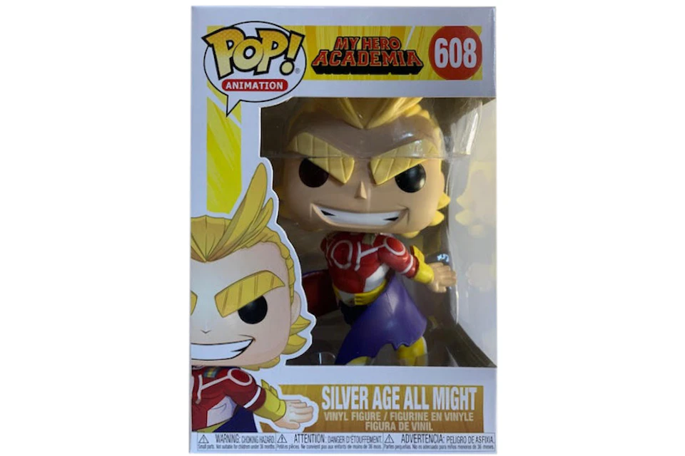 Funko Pop! Animation My Hero Academia Silver Age All Might Figure #608 - US Funko Pop! Animation My Hero Academia Silver Age All Might Figure #608 - US