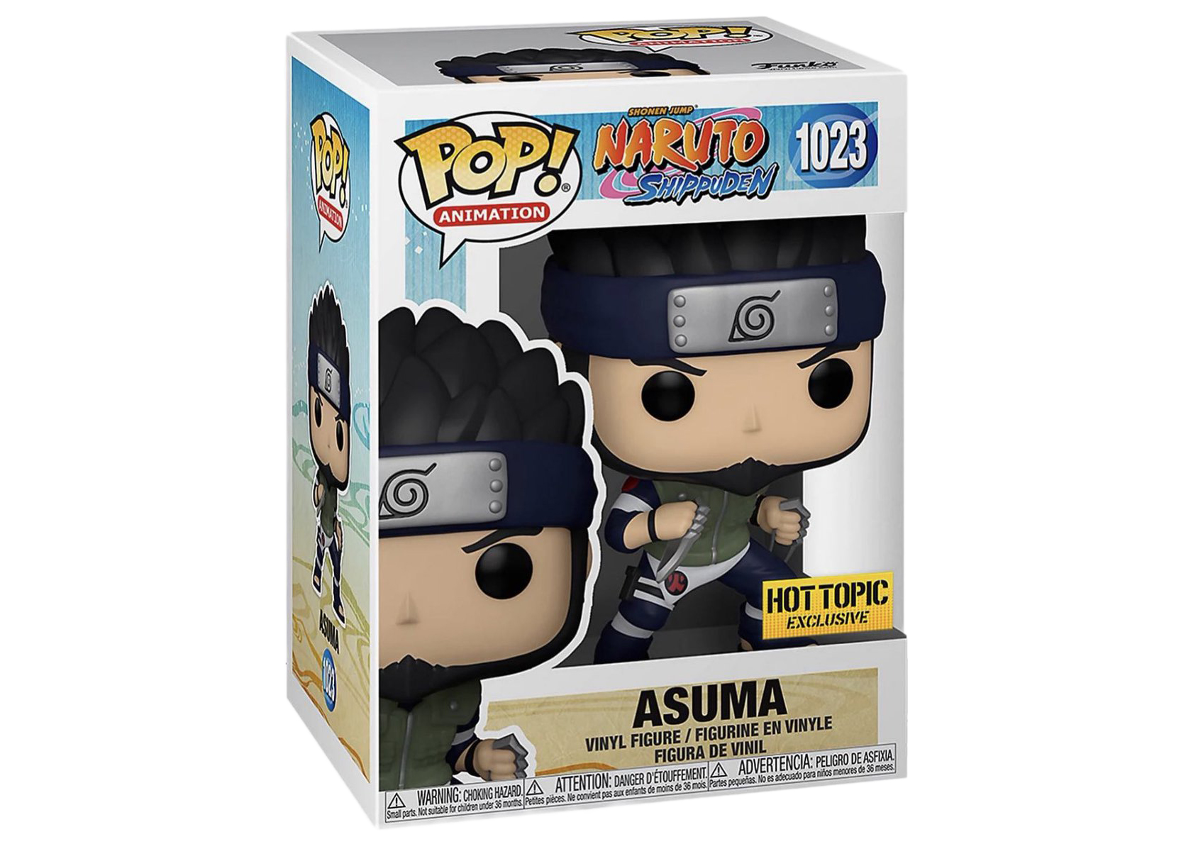 Funko Pop! Animation Naruto Shippuden Asuma Hot Topic Exclusive Figure #1023