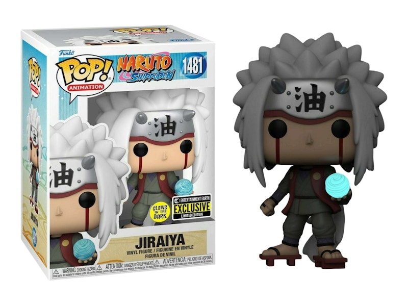 Funko Pop! Animation: Naruto Shippuden Jiraiya (Rasengan) (Glow)(Entertainment Earth) Figure #1481