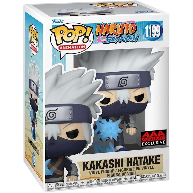 Funko Pop! Animation: Naruto Shippuden Kakashi Hatake (Chidori)(AAA) Figure #1199