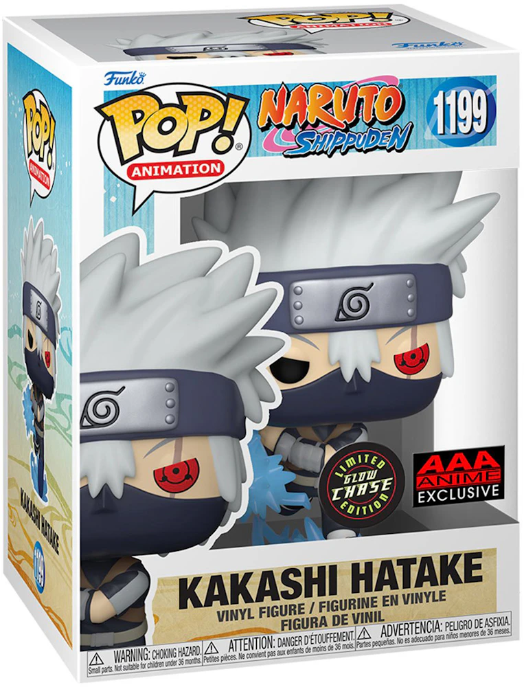 Funko Pop Naruto : Kakashi (Raikiri) GITD #1103 Vinyl Figure