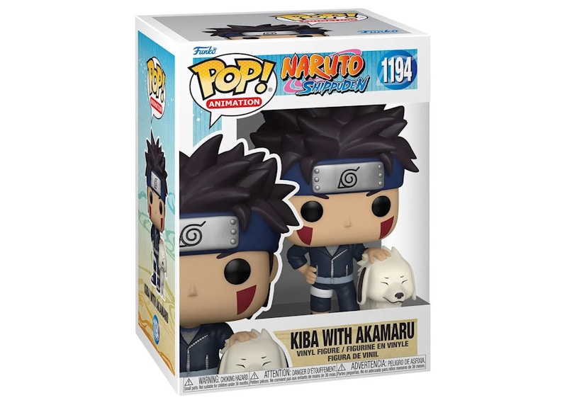 Funko Pop! Animation Naruto Shippuden Kiba with Akamaru Figure