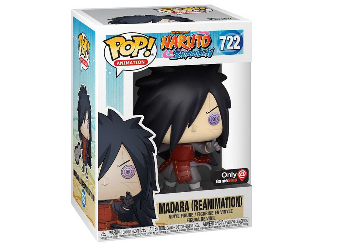 Naruto Shippuden Madara Reanimation Figure 722 for sale online Funko POP 