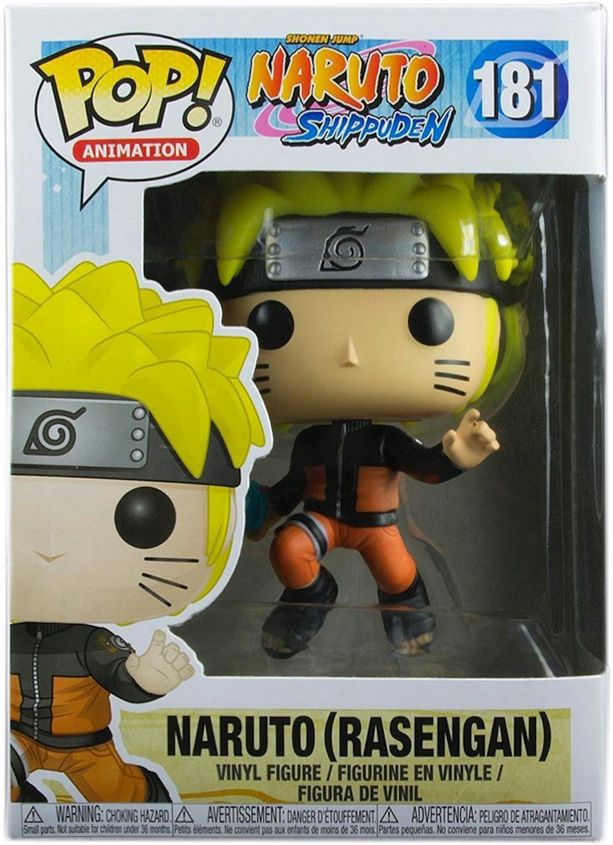Figurine Funko Pop Naruto Shippuden Naruto 9 cm - Figurine de