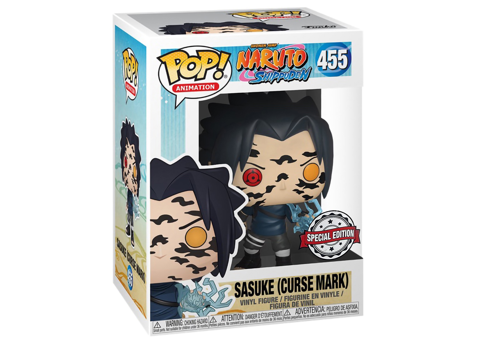 new-figure Figurine funko pop naruto sasuke curse mark 455 