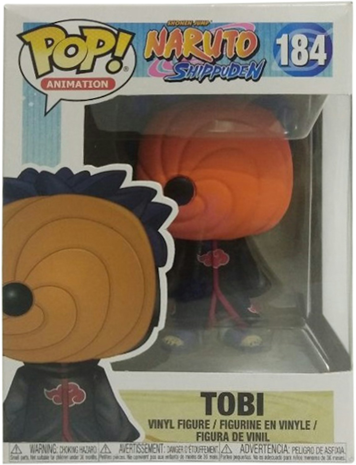 Funko Pop! Animation Naruto Shippuden Tobi Figure #184