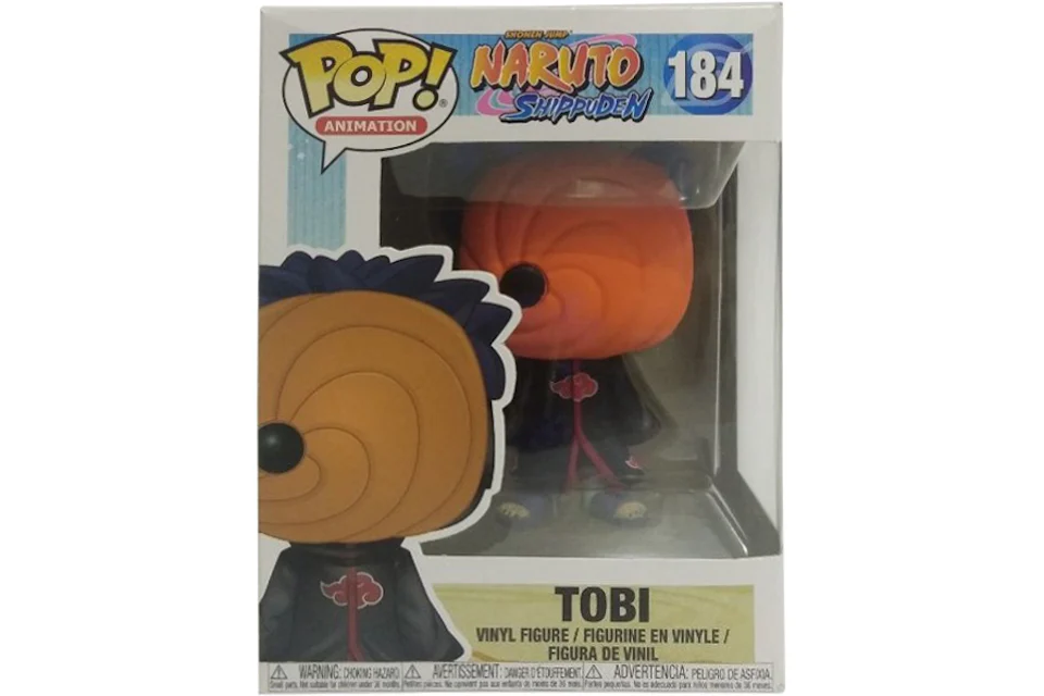 Funko Pop! Animation Naruto Shippuden Tobi Figure #184 - US