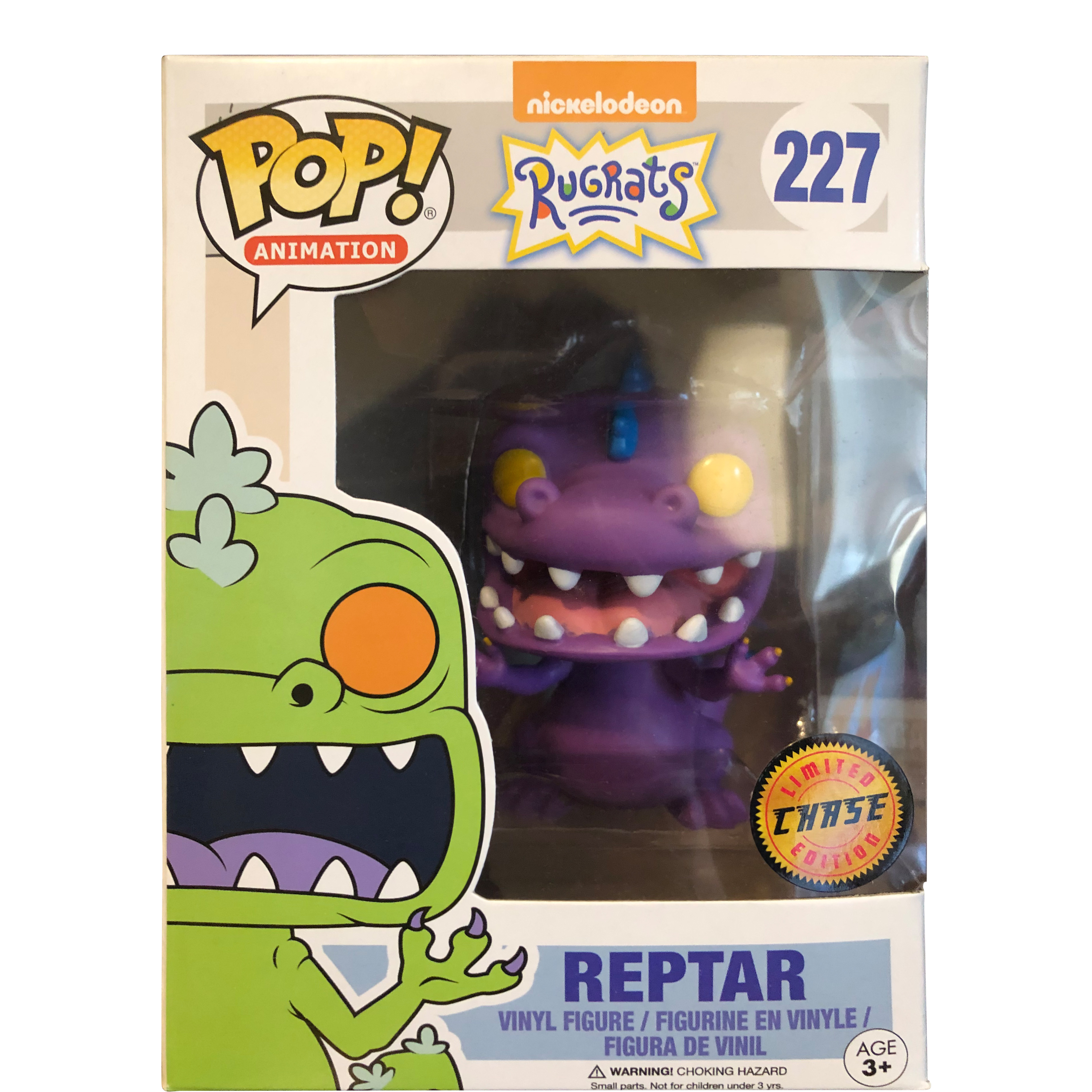 Funko Pop! Animation Nickelodeon Rugrats Reptar (Chase) Figure