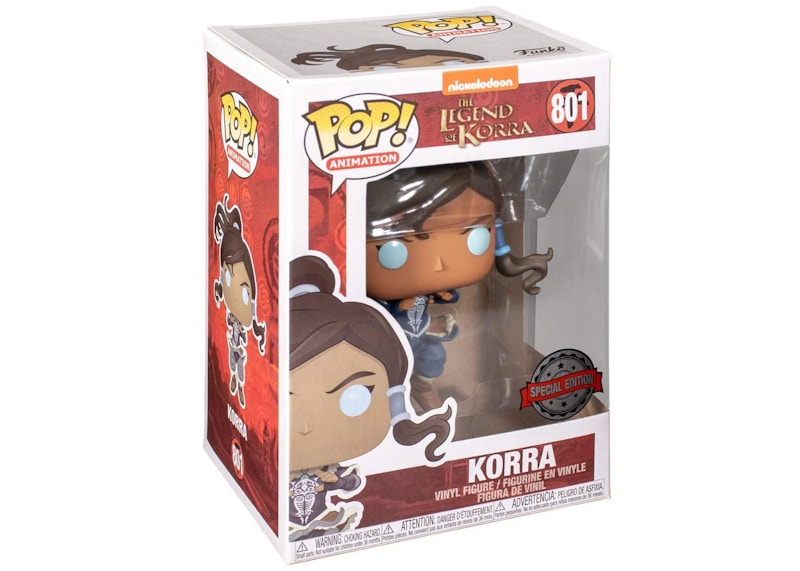 Funko Pop! Animation Nickelodeon The Legend of Korra (Korra) Special Edition Figure #801