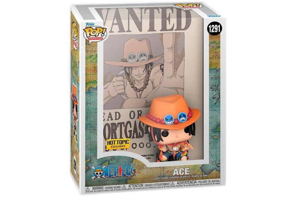 Funko Pop! Animation One Piece Ace Hot Topic Exclusive Figure #1291