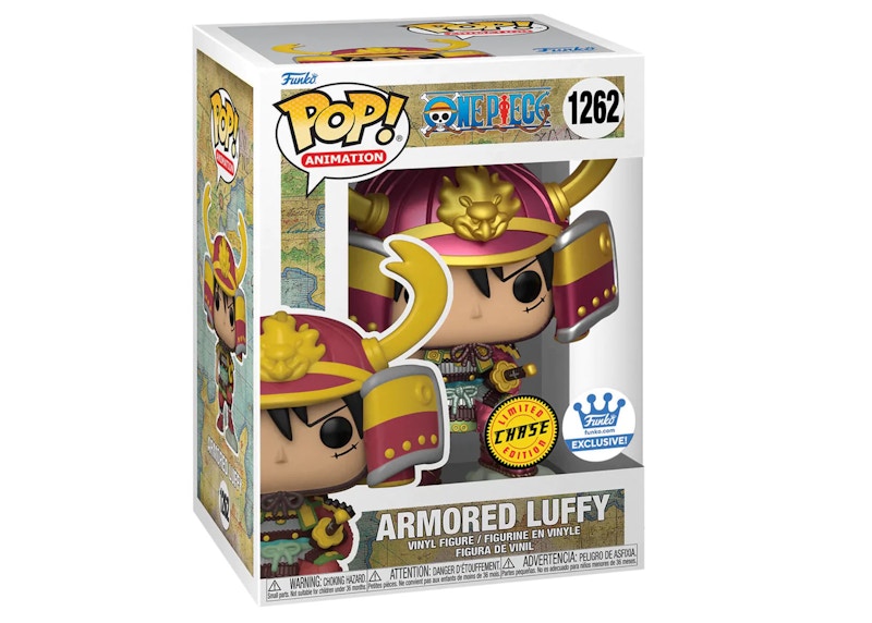 Funko Pop! Animation One Piece Armored Luffy Chase Edition Funko Shop  Exclusive Figure #1262