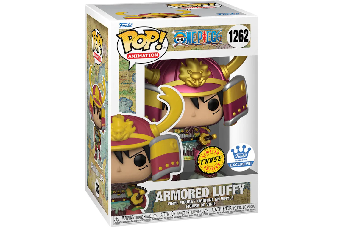 Funko Pop! Animation One Piece Armored Luffy Chase Edition Funko Shop Exclusive Figure #1262