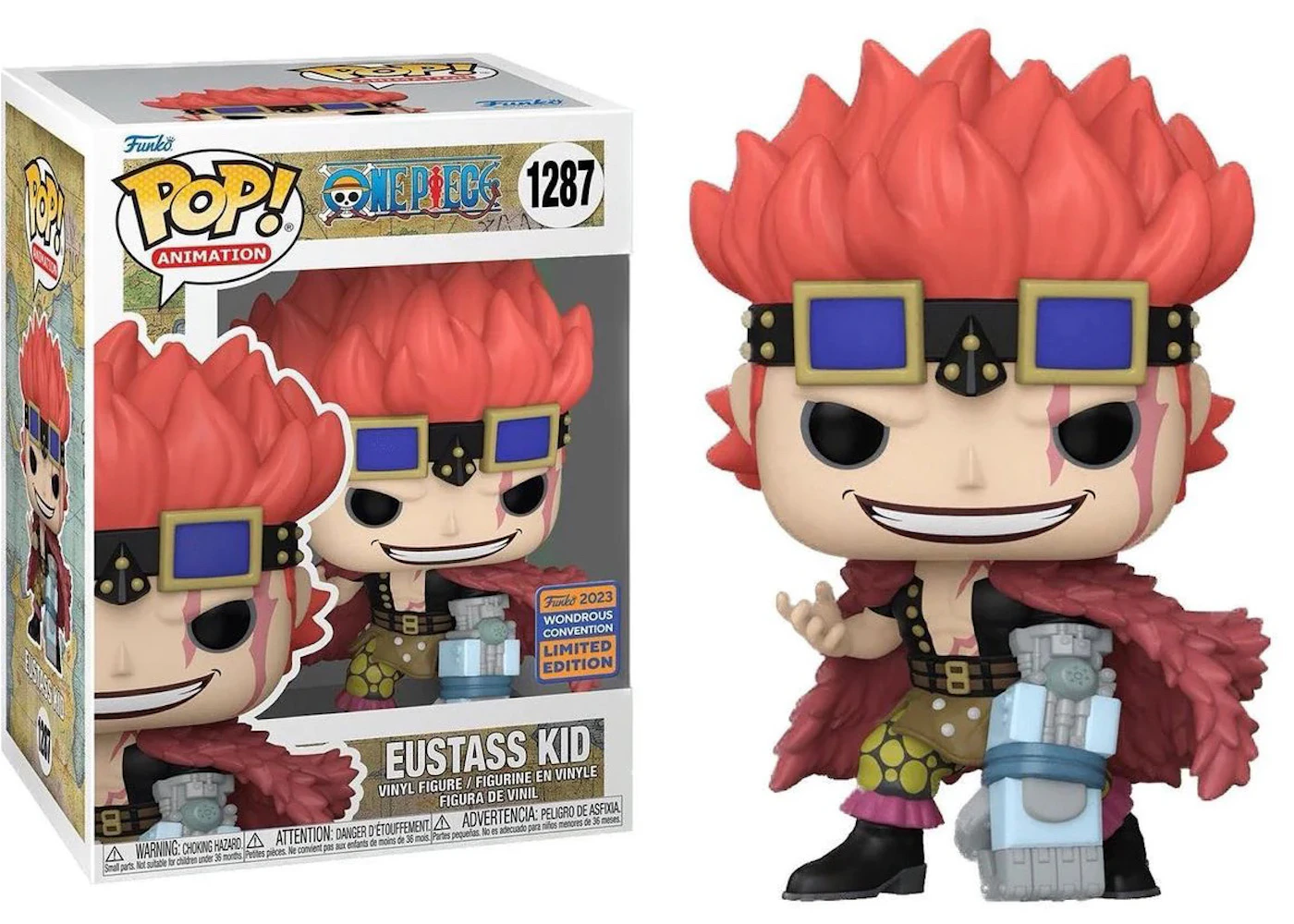 Funko Pop Animation One Piece Eustass Kid 2023 Wondrous Convention Funko Pop Animation One Piece Eustass Kid 2023 Wondrous Convention
