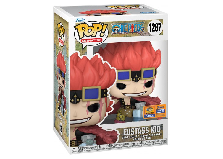 Funko Pop! Animation One Piece Eustass Kid WonderCon 2023 Exclusive Figure  #1287