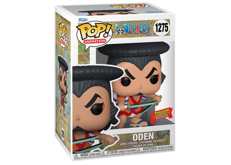 Funko Pop! Animation One Piece Oden Toy Stop Collectibles Exclusive Figure  #1275