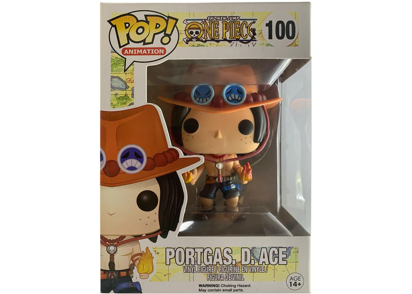 Funko Pop! Animation One Piece Ace Figure #100 -