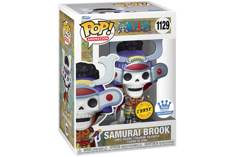 Funko Pop! Animation One Piece Samurai Brook Funko Shop Chase Exclusive Figure #1129