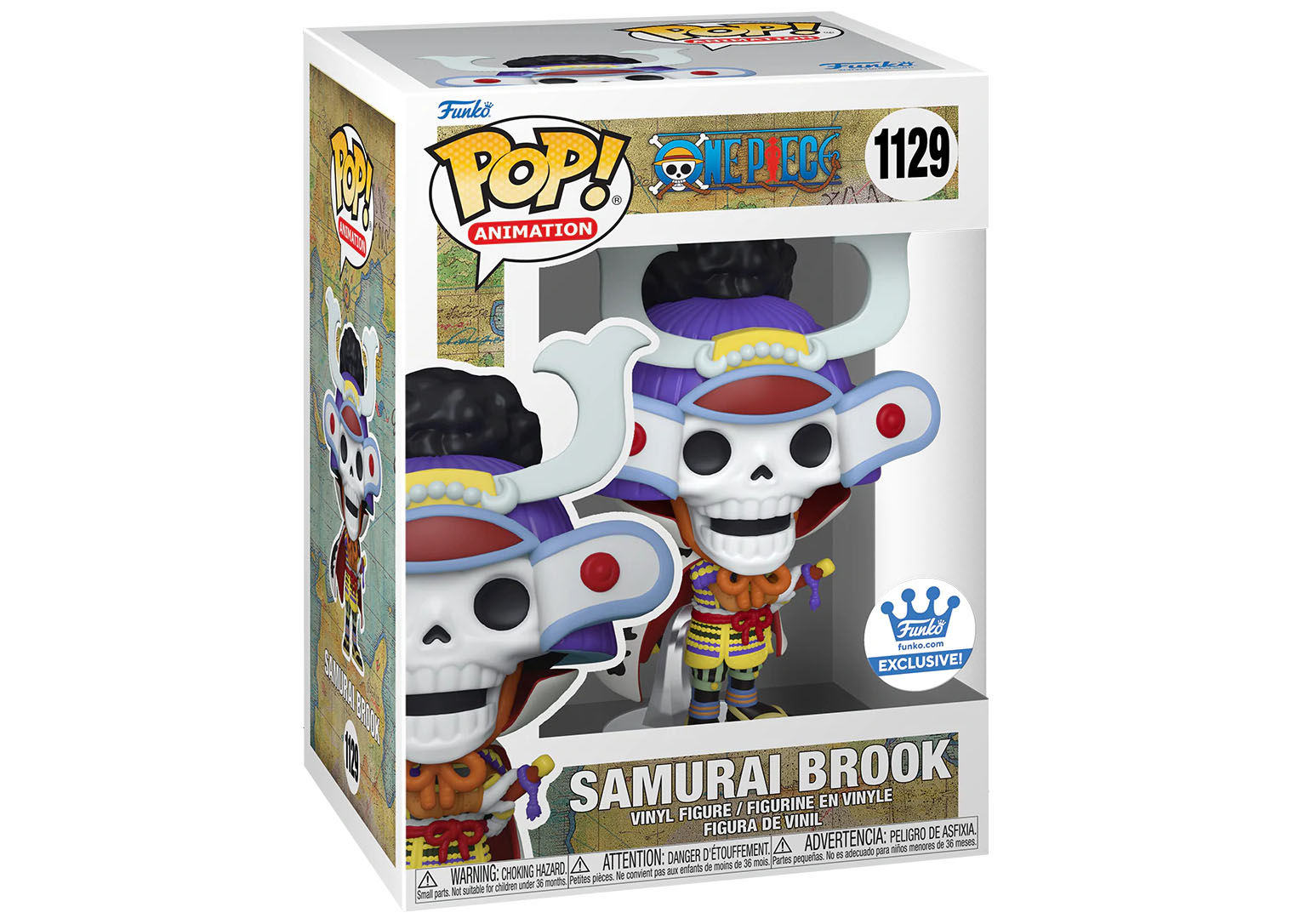 Funko Pop! Animation One Piece Samurai Brook Funko Shop Exclusive Figure  #1129