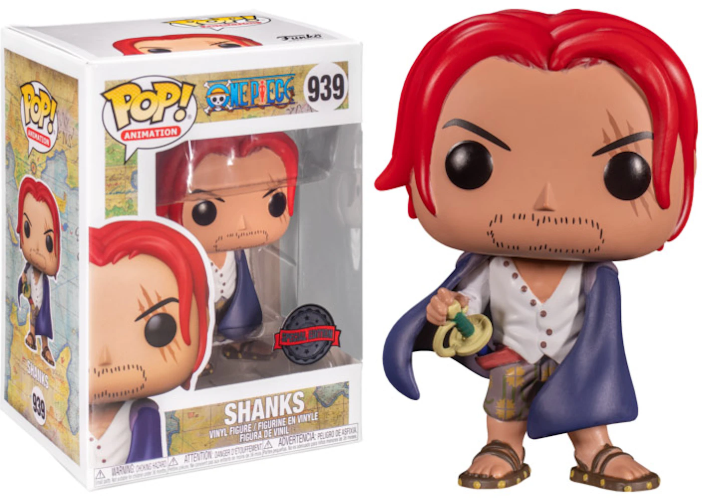 Funko Pop Animation One Piece Shanks Speical Edition Figure 939 Fw21 Us Funko Pop Animation One Piece Shanks Speical Edition Figure 939 Fw21 Us