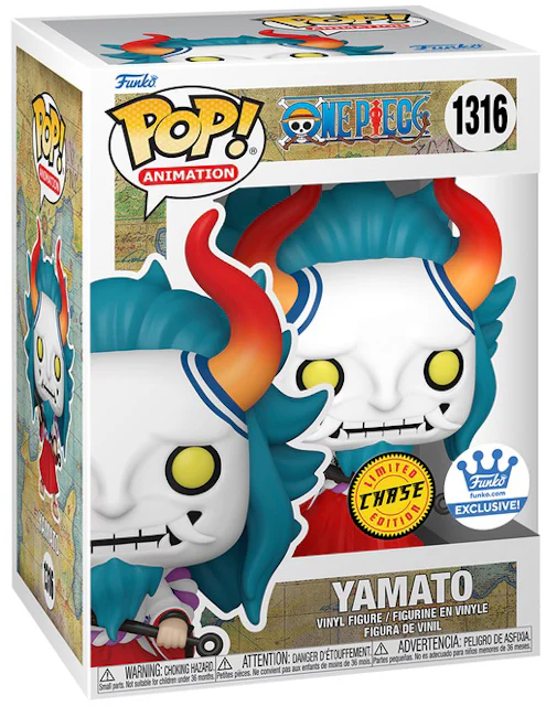 Funko Pop! Animation One Piece Yamato Chase Edition Funko Exclusive Figure  #1316 - US