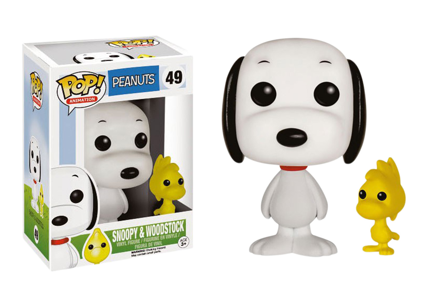 Funko Pop! Animation Peanuts Snoopy & Woodstock Figure #49 - JP