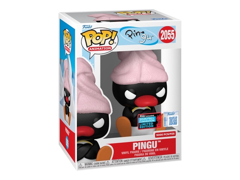 Funko Pop! Animation Pingu (Bath Towel) with Protector 2024 Fall