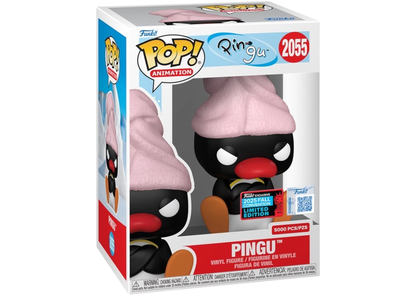 Funko Pop! Animation Pingu (Bath Towel) with Protector 2024 Fall