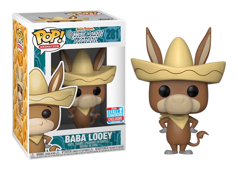 Funko Pop! Animation Quick Draw McGraw Baba Looey Fall Convention Figure #281