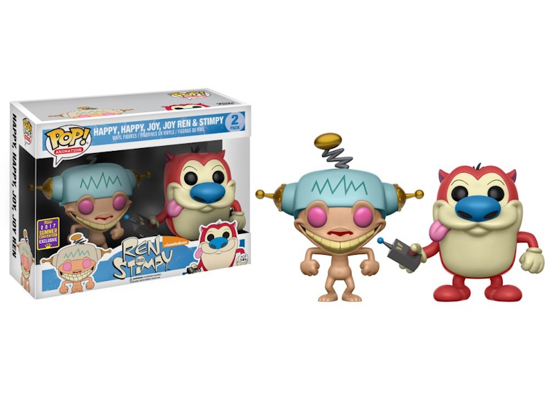 Funko Pop! Animation Ren & Stimpy Happy, Happy, Joy, Joy Summer