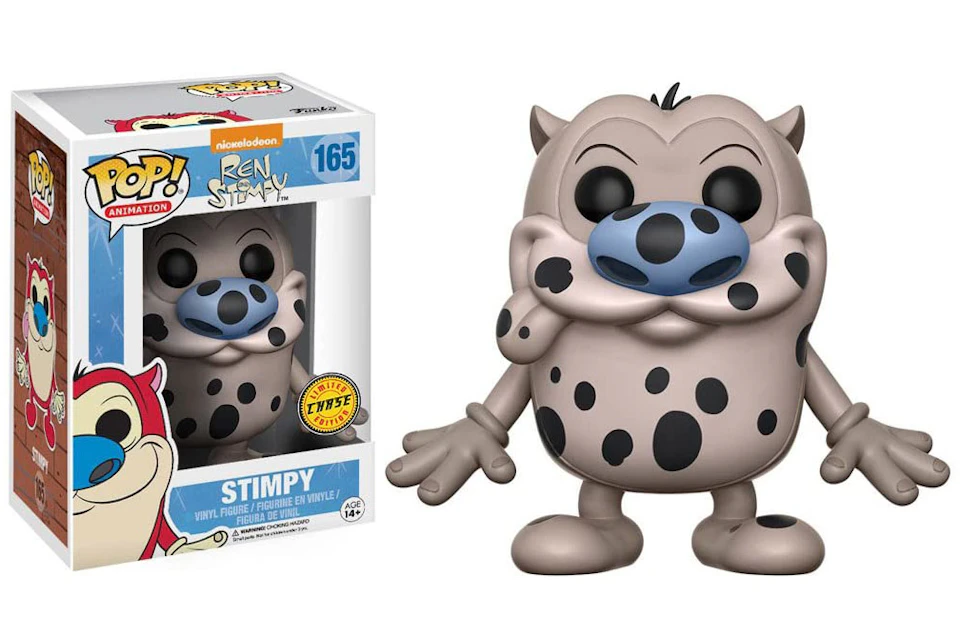 Funko Pop! Animation Ren & Stimpy (Stimpy) Chase Exclusive Figure #165