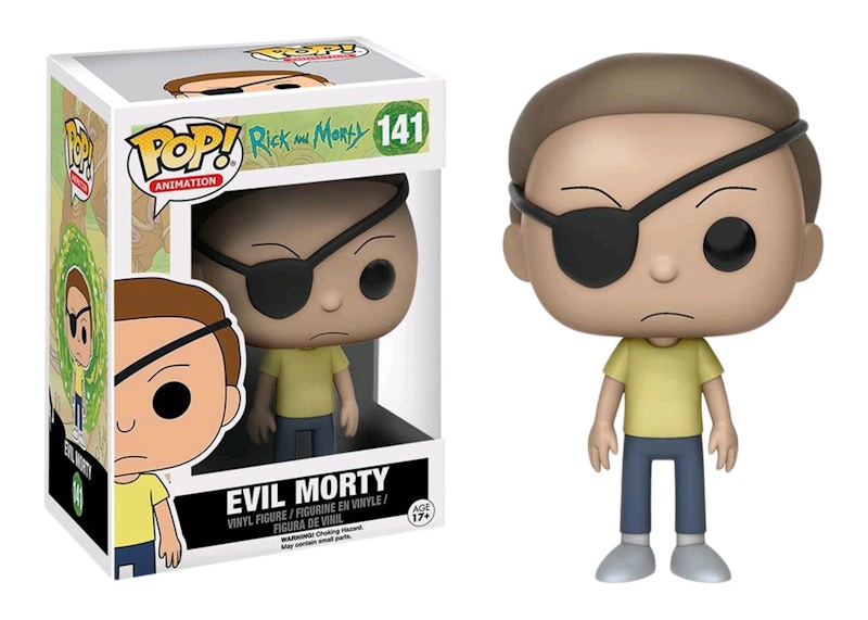 Funko Pop! Doofus Rick Evil Morty Gamestop Exclusive vaulted w/pop