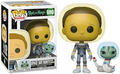Funko Pop! Animation Rick & Morty Space Suit Morty with Snake Figure #690
