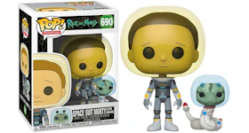 Funko Pop! Animation Rick & Morty Space Suit Morty with Snake Figure #690