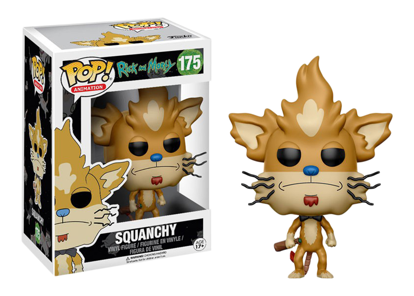 Funko Pop! Animation Rick & Morty Squanchy Figure #175 - US