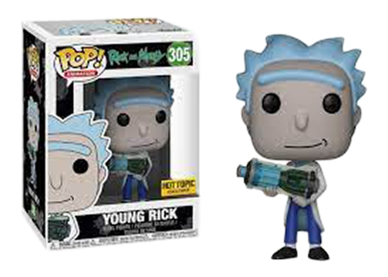 Funko Pop! Animation Rick & Morty Young Rick Hot Topic Exclusive