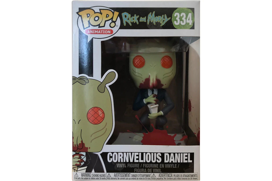 Funko Pop! Animation Rick and Morty Convelious Daniel (Bloody) Figure #334