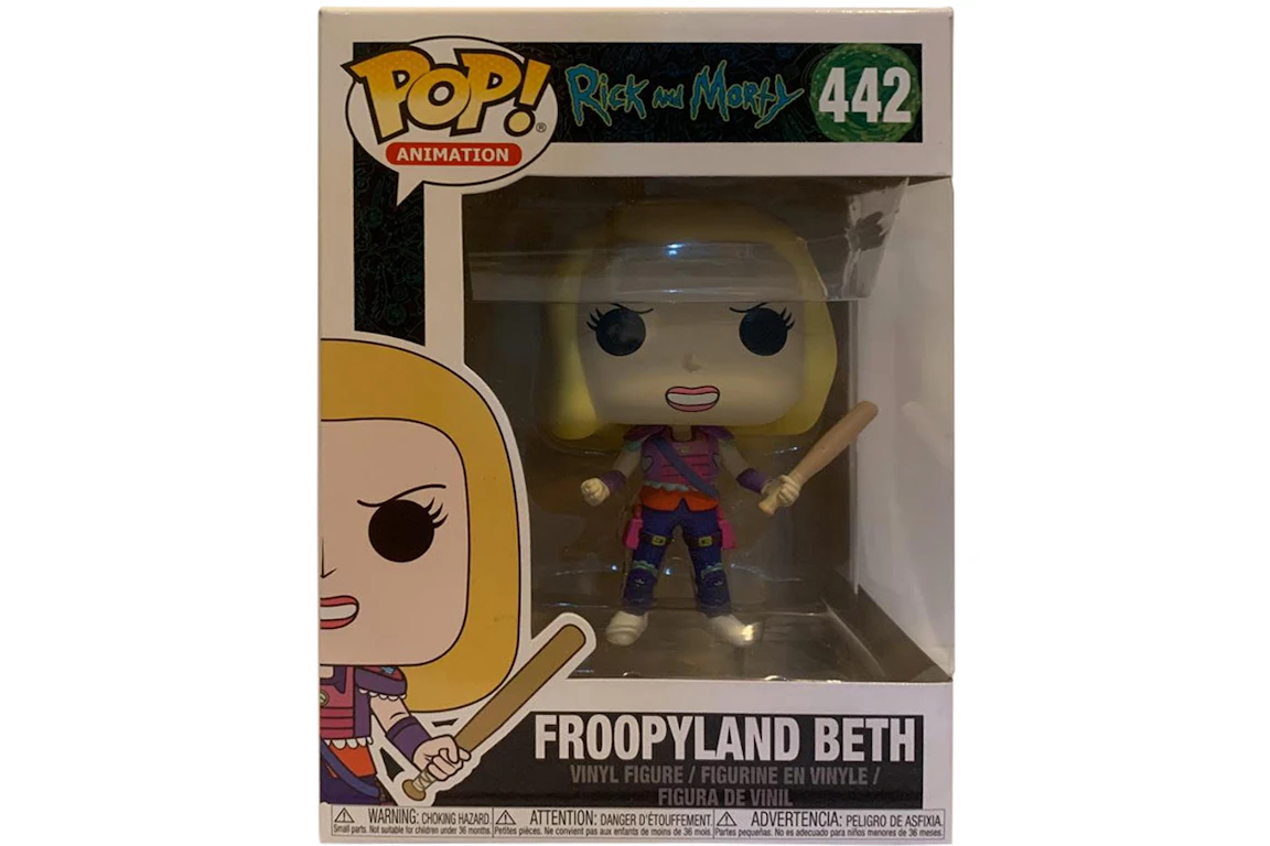 Funko Pop! Animation Rick and Morty Froopyland Beth Figure #442