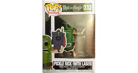 Funko Pop! Animation Rick and Morty Pickle Rick (with Laser) Figure #332