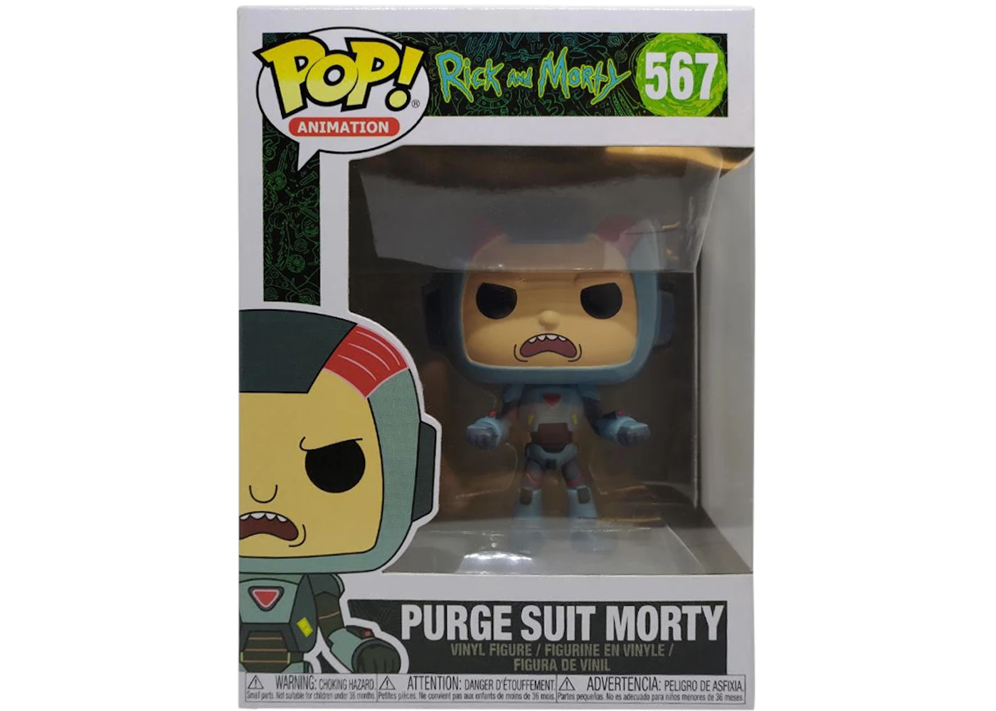 Funko Animation Rick and Morty Purge Suit Morty #567 - ES